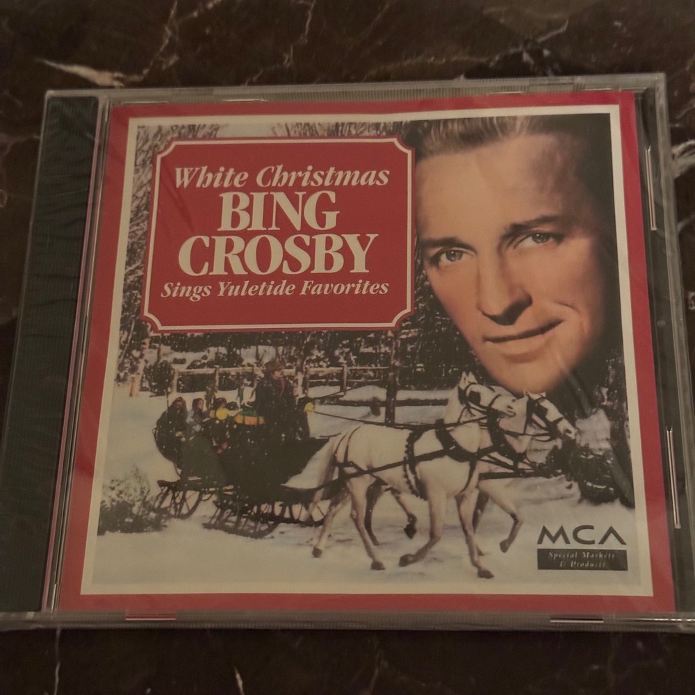 Bing Crosby White Christmas Sings Yuletide Favorites CD 1995 New SEALED
